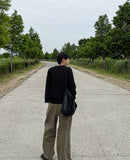 Summer Wide Baslock Banding Pants