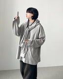 Hitch Scarf Loose Hoodie