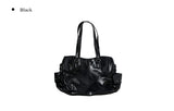 Riva Glossy Stud Two Way Bowser Cross Shoulder Bag