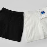 Tight Banding H-line Cotton Skirt Pants