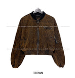 Pud Cotton Cropped Blouson