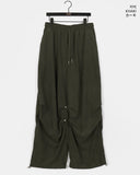 [UNISEX] Ranku Corduroy Rivet Parachute Two Way Pants