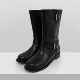 Moua Two Buckle Boots