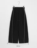 Bidang Track Nylon Banding Wide Pants