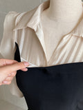 Noiren Color Scheme Collar One Piece