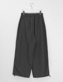 [unisex] Mekito Curved Nylon Balloon Pants