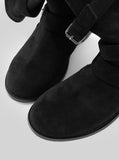 1143 Fold Suede Mid Boots (5cm)