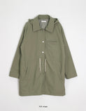 Tachata Nylon Midi Field Jacket