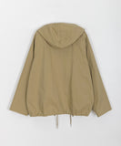 [BAONHAUS] Kuninged ribbon pocket cotton hood jacket
