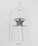 Ringing Star Printing Over Short Sleeve Tee