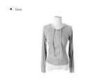 Shimo See-Through Slim Hood Zip-up