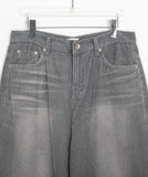 [unisex] Milzen washed corduroy wide pants