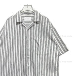 Parry stripe short sleeves shirt