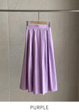 Byville Pintuck Pleated Long Skirt