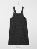 Tanam Pocket Suspenders Denim One Piece