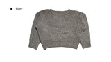 Ari lip neck loose fit knit