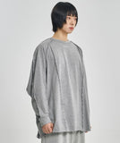 Raw Edge Sculpted Long Sleeve