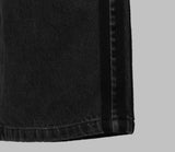 Taping line balloon jeans