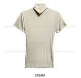 [U-BASIC] Jelly Ribbed Slim Short Polar Short Sleeve