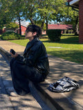 Muir minimal pocket leather jacket