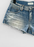 Tyre denim shorts