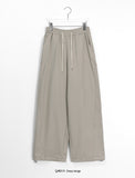 [unisex] Boykin Banding String Curved Cotton Pants