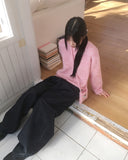 [Non-Fade] Unp Back Pocket Raw Denim Mega Balloon Pants