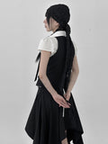 Glitter Lace Hood Coif