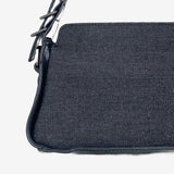 Toroa Buckle Denim Shoulder Bag