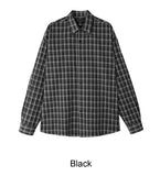 Dehen Oversized Fit Checkered Shirt