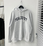 Peace out brushed hoodie