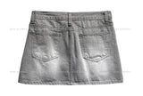 Teen Grey Brush Skirt
