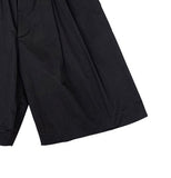 Raoul two-tuck wide half pants