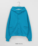 Sdem Adjust Cotton Hood Cardigan