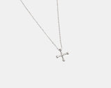 Koiz Silver Cross Necklace