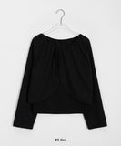 [BAONHAUS] Nitch String Ribbed Cardigan Set