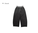 Elma Color Matching Brushed Wide Training Pants