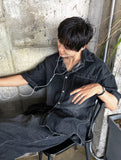 Pocket brush half shirt