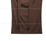 Papi Stripe Two Way Shoulder Scarf Set