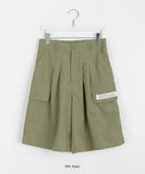 Kotone Banding Wappen Cargo Bermuda Pants