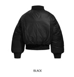 Padded High Neck Bomber Jumper