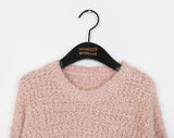 Ramit Snow Flower Pine Needle Soft Angora Round Knit