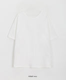 [BAONHAUS] [BASIC-ON] Kodat Basic Cotton Round Short Sleeve Tee