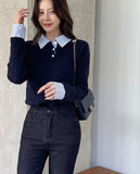 Coz Layered Shirt Cable Knit