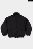 Woven line bomber jumper