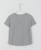 Nare Basic Span Round Short Sleeve Tee