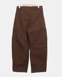 Riqui Cut Curved Wide Cargo Pants