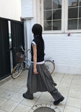 STRIPE PLEATS SK/PT