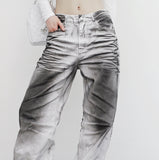 Amane Washing Denim Pants