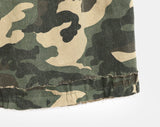 Deron Military Camo Midi Skirt